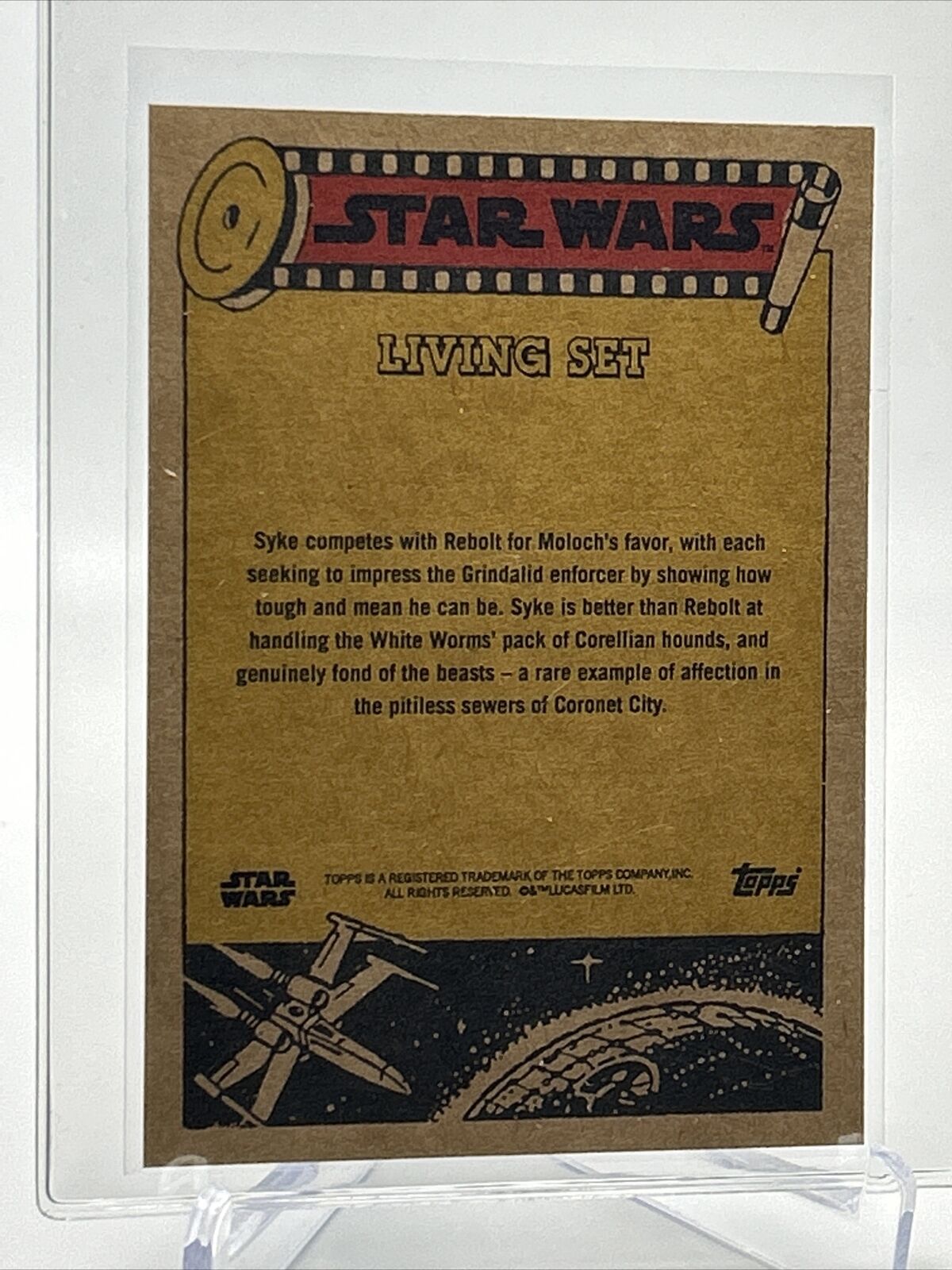 2023 Topps Star Wars Living Set Syke Card #378 Mint FREE SHIPPING