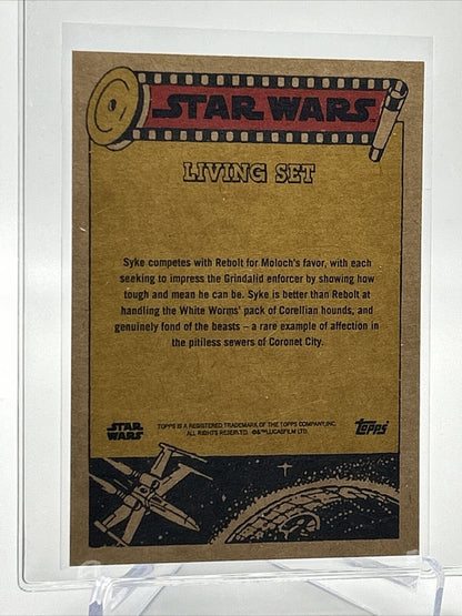 2023 Topps Star Wars Living Set Syke Card #378 Mint FREE SHIPPING