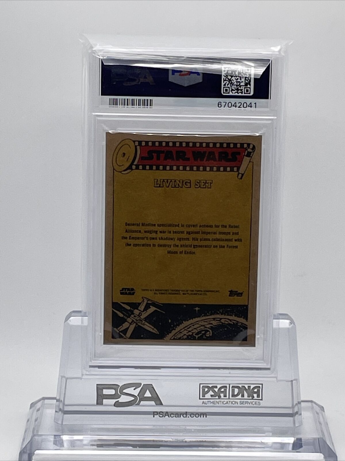 2022 Topps Star Wars Living Set General Madine Card #313 PSA 10 Gem Mint