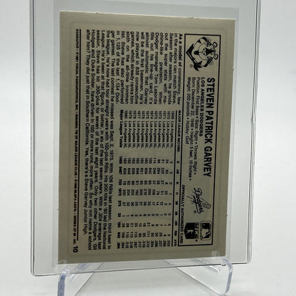 1981 Kellogg's Steve Garvey Baseball Card #10 NM-Mint FREE SHIPPING
