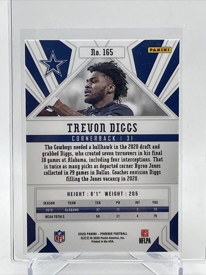 2020 Panini Phoenix FIRE BURST Trevon Diggs Rookie #165 Mint FREE SHIPPING