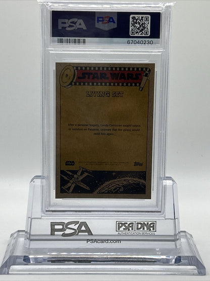 2021 Topps Star Wars Living Set Lando Calrissian Card #189 PSA 9 Mint