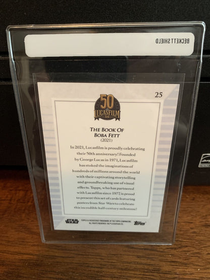 2021 Topps Now Star Wars Lucasfilm Book of Boba Fett Card #25 Mint FREE SHIPPING