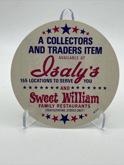 1976 Isaly's Sweet William Disc Luis Tiant Baseball Card NM-MT FREE SHIPPING
