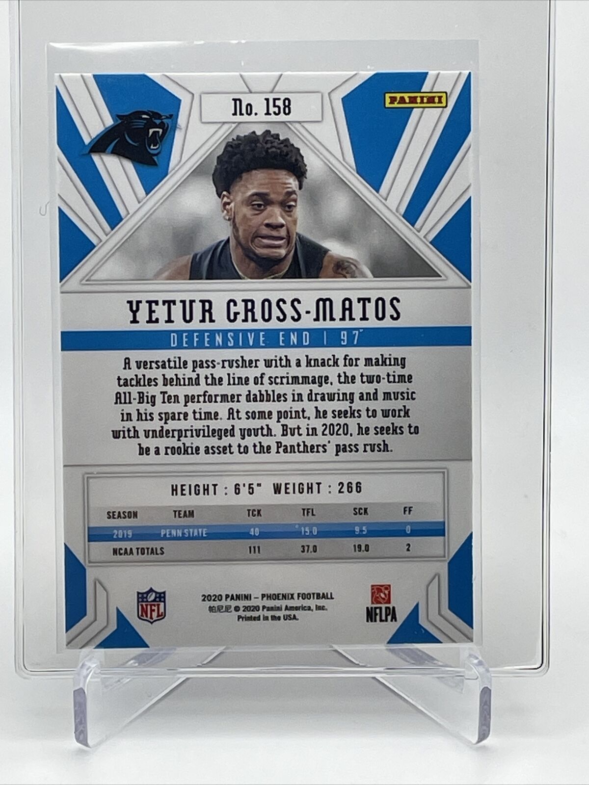 2020 Panini Phoenix FIRE BURST Yetur Gross-Matos Rookie #158 Mint FREE SHIPPING
