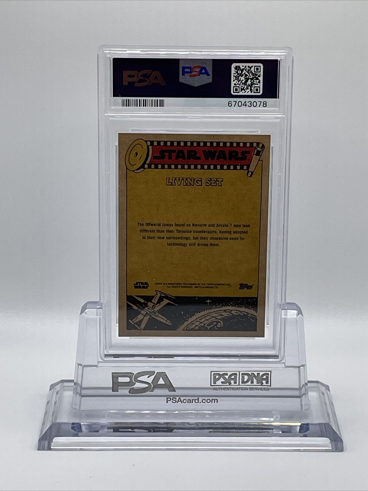 2022 Topps Star Wars Living Set Offworld Jawa Card #302 PSA 10 Gem Mint