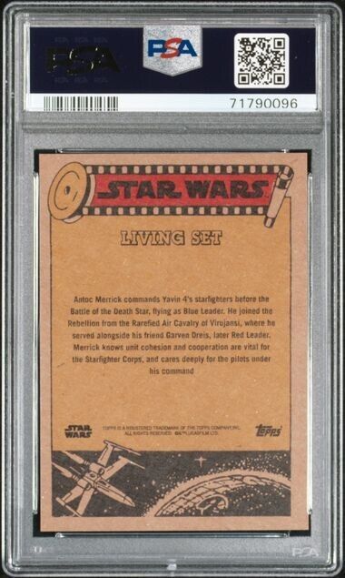 2022 Topps Star Wars Living Set General Merrick Card #330 PSA 9 Mint