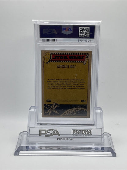 2021 Topps Star Wars Living Set Mon Mothma Card #217 PSA 10 Gem Mint