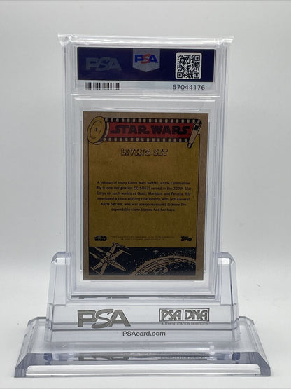 2021 Topps Star Wars Living Set Clone Commander Bly Card #226 PSA 10 Gem Mint