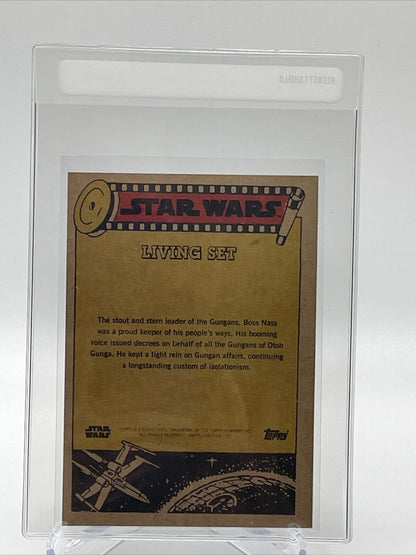 2022 Topps Star Wars Living Set Boss Nass Card #339 Mint FREE SHIPPING