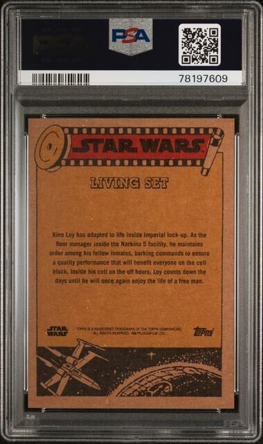 2023 Topps Star Wars Living Set Kino Loy Card #399 PSA 10 Gem Mint