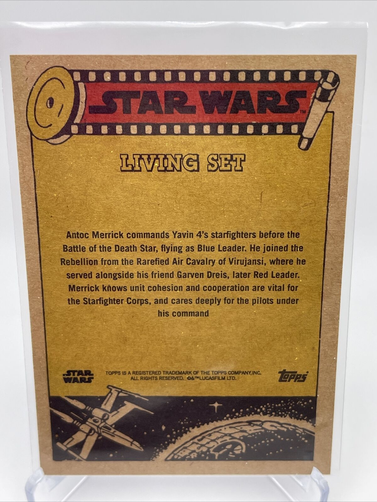 2022 Topps Star Wars Living Set General Merrick Card #330 Mint FREE SHIPPING