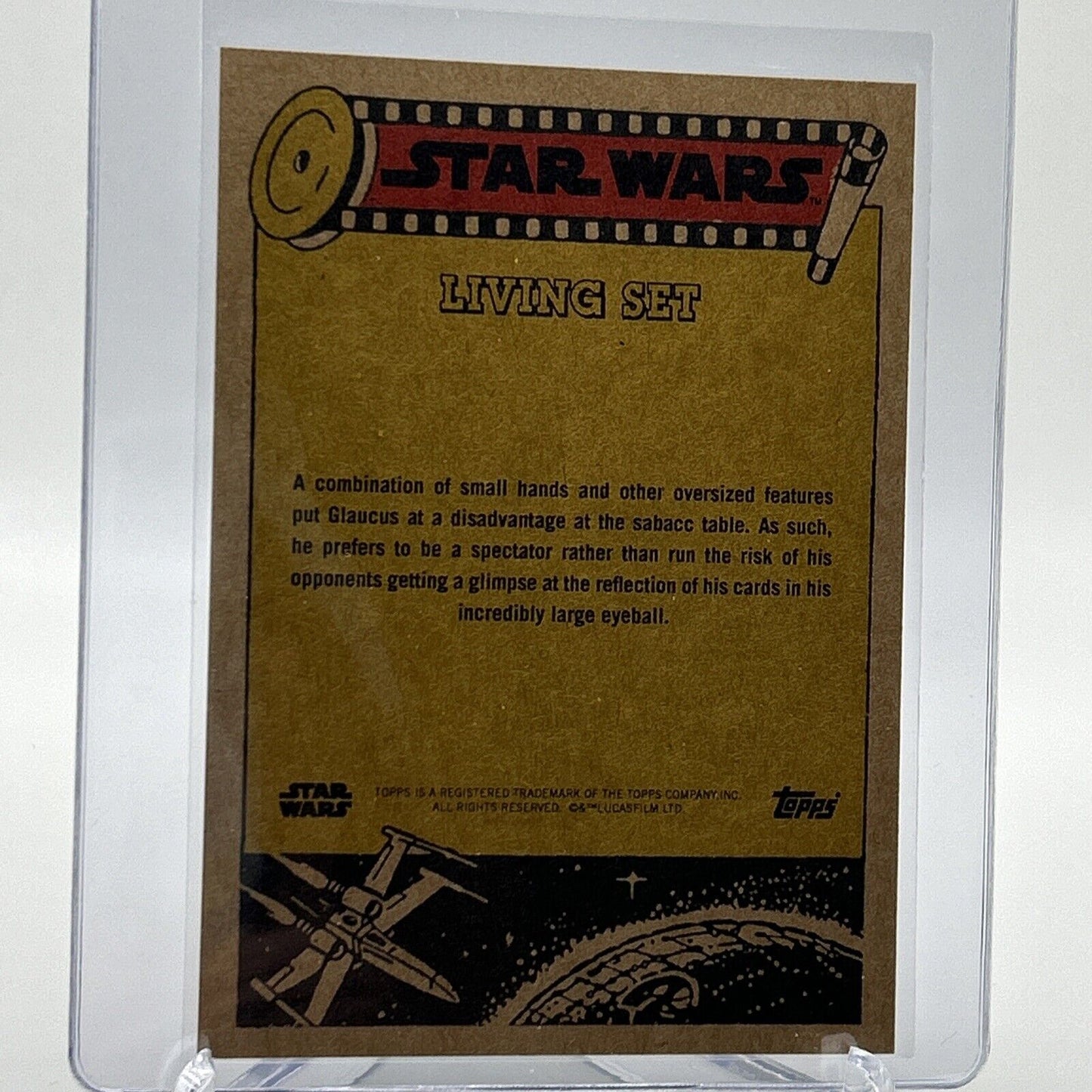 2023 Topps Star Wars Living Set Glaucus Card #406 Mint FREE SHIPPING