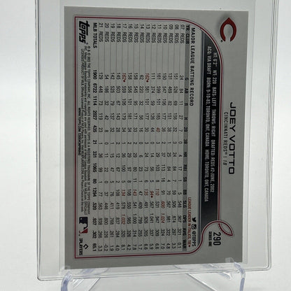 2022 Topps Joey Votto Baseball Card #290 Mint FREE SHIPPING