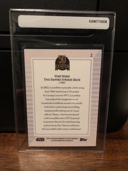 2021 Topps Now Star Wars The Empire Strikes Back Card #2 Nm-Mint FREE SHIPPING