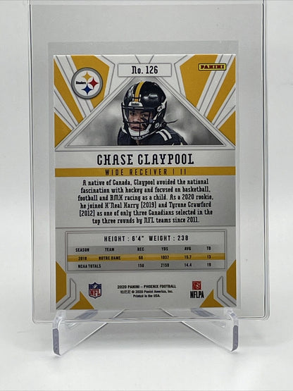 2020 Panini Phoenix FIRE BURST Chase Claypool Rookie #126 Mint FREE SHIPPING