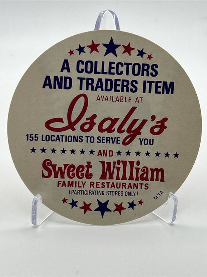 1976 Isaly's Sweet William Disc Reggie Smith Baseball Card NM-MT FREE SHIPPING