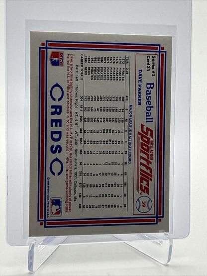 1986 Sportflics Dave Parker Baseball Card #23 Mint FREE SHIPPING