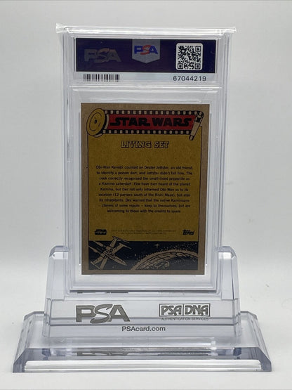 2021 Topps Star Wars Living Set Dexter Jettster Card #219 PSA 10 Gem Mint