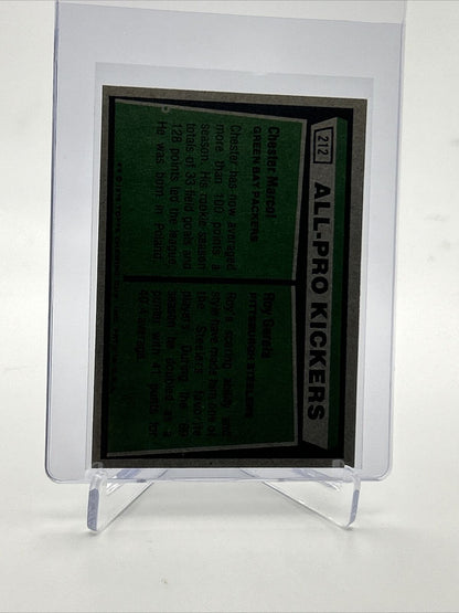 1975 Topps 1974 All-Pro Kickers Football Card #212 NM Quality FREE SHIPPING