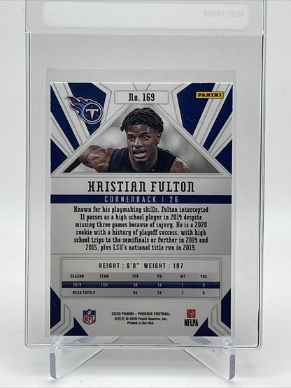 2020 Panini Phoenix FIRE BURST Kristian Fulton Rookie #169 Mint FREE SHIPPING