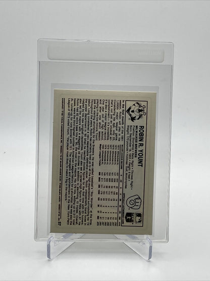 1981 Kellogg's Robin Yount Baseball Card #57 NM-Mint FREE SHIPPING