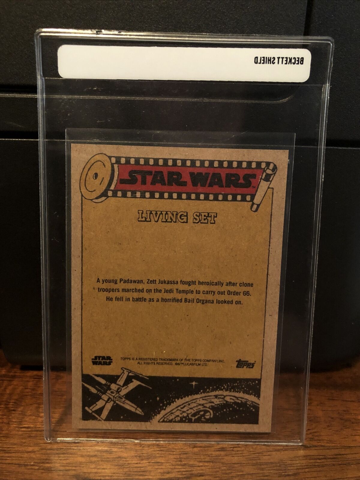 2021 Topps Star Wars Living Set Zett Jukassa Card #264 Mint FREE SHIPPING