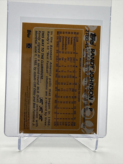 2023 Topps 1988 Topps 35th Randy Johnson Baseball Card #2T88-45 FREE SHIPPING