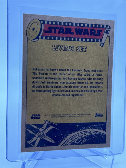 2023 Topps Star Wars Living Set Grand Inquisitor Card #417 Mint FREE SHIPPING