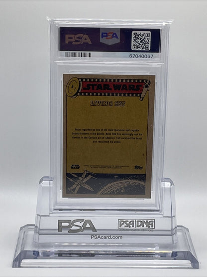 2022 Topps Star Wars Living Set Boba Fett Card #281 PSA 10 Gem Mint