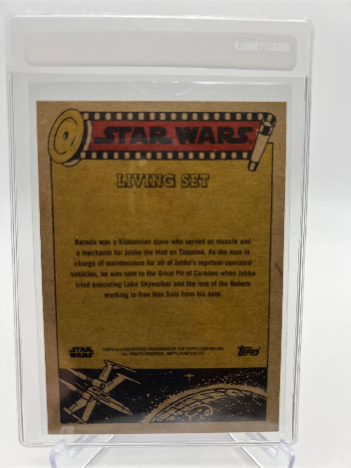 2022 Topps Star Wars Living Set Barada Card #307 Mint FREE SHIPPING