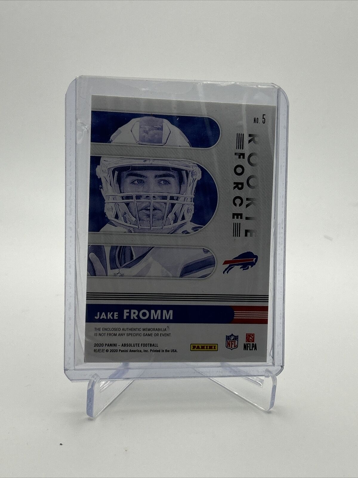 2020 Panini Absolute Rookie Force Jake Fromm RC #5 Mint FREE SHIPPING