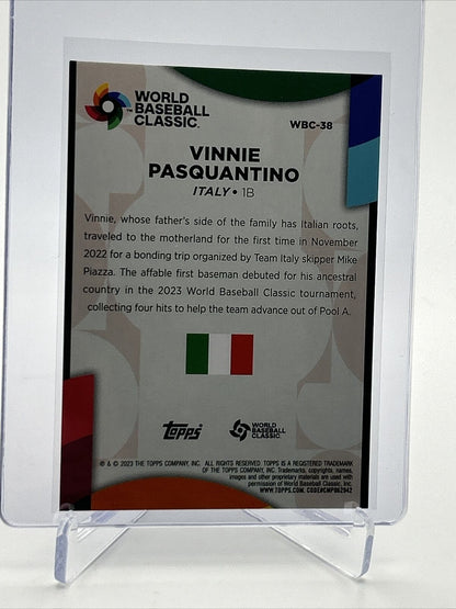2023 Topps World Baseball Classic Stars Vinnie Pasquantino #WBC-38 FREE SHIPPING