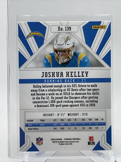 2020 Panini Phoenix FIRE BURST Joshua Kelley Rookie #139 Mint FREE SHIPPING