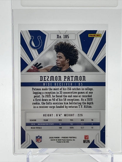 2020 Panini Phoenix FIRE BURST Dezmon Patmon Rookie #185 Mint FREE SHIPPING