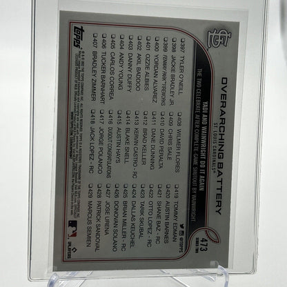 2022 Topps Overarching Battery Baseball Card #473 Mint FREE SHIPPING