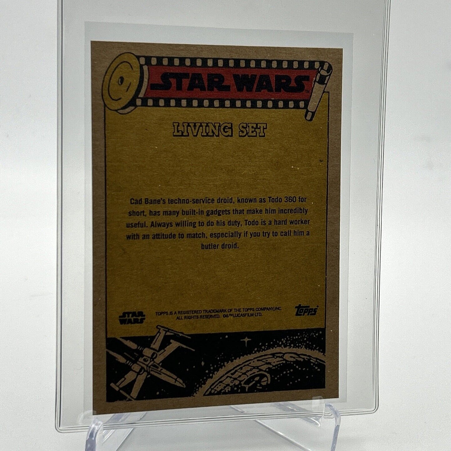 2023 Topps Star Wars Living Set TODO 360 Card #396 Mint FREE SHIPPING