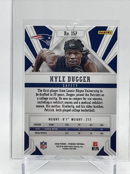 2020 Panini Phoenix FIRE BURST Kyle Dugger Rookie Card #157 Mint FREE SHIPPING
