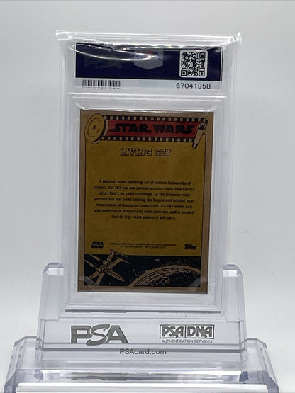 2022 Topps Star Wars Living Set G2-1B7 Card #315 PSA 10 Gem Mint