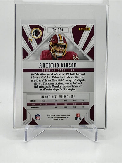 2020 Panini Phoenix FIRE BURST Antonio Gibson Rookie #128 Mint FREE SHIPPING
