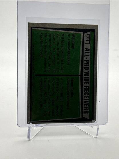 1975 Topps 1974 All-Pro Wide Receivers Card #211 NM Quality FREE SHIPPING