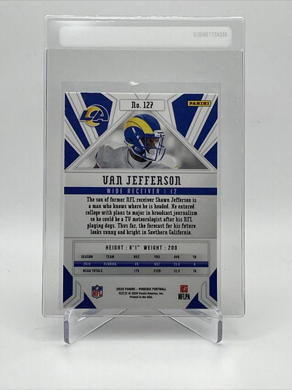 2020 Panini Phoenix FIRE BURST Van Jefferson Rookie #127 Mint FREE SHIPPING