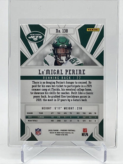 2020 Panini Phoenix FIRE BURST La'Mical Perine Rookie #138 Mint FREE SHIPPING