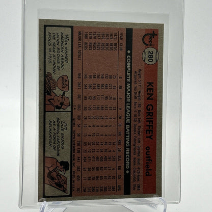 1981 Topps Ken Griffey Baseball Card #280 NM-Mint FREE SHIPPING