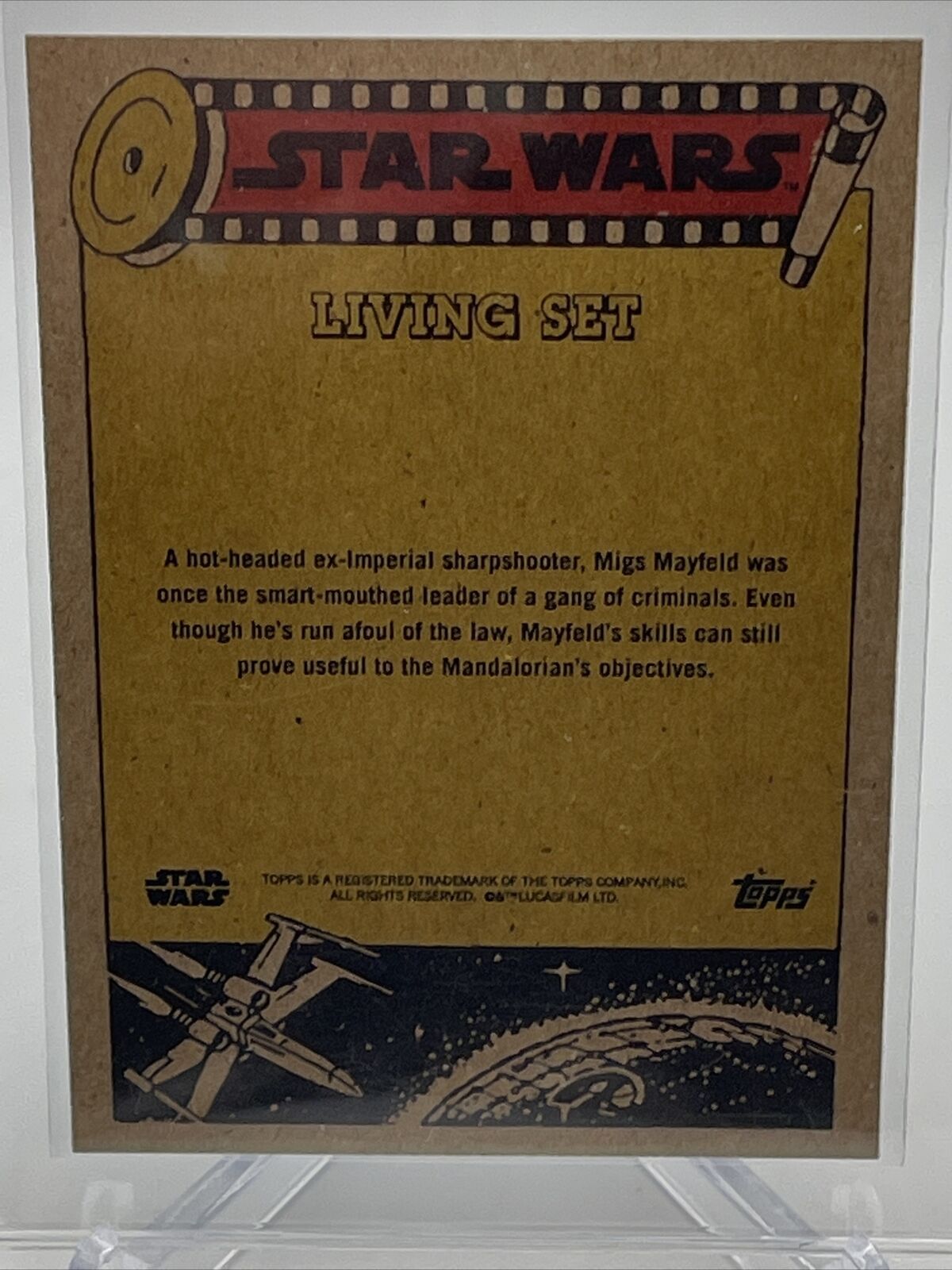 2022 Topps Star Wars Living Set Migs Mayfeld Card #275 Mint FREE SHIPPING