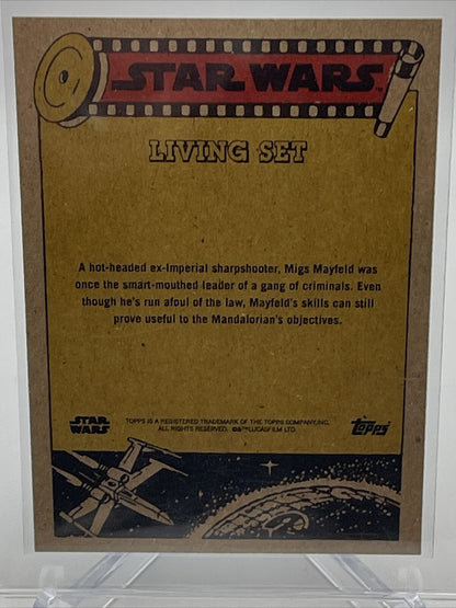 2022 Topps Star Wars Living Set Migs Mayfeld Card #275 Mint FREE SHIPPING