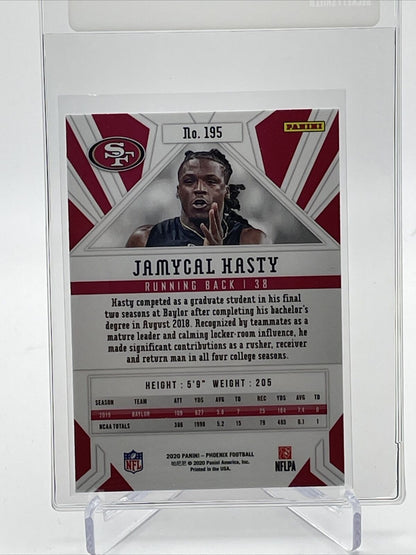 2020 Panini Phoenix FIRE BURST Jamycal Hasty Rookie #195 Mint FREE SHIPPING