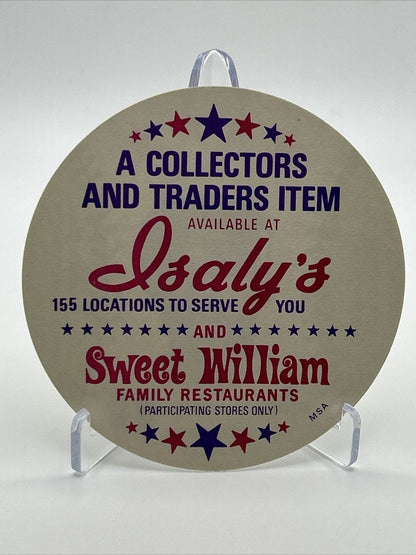 1976 Isaly's Sweet William Disc Al Oliver Baseball Card NM-MT FREE SHIPPING