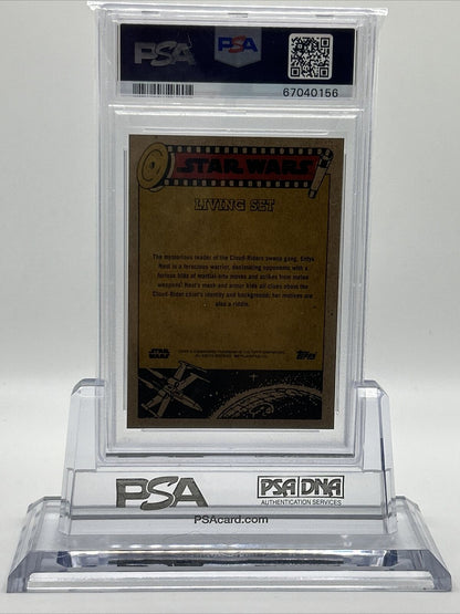 2021 Topps Star Wars Living Set Enfys Nest Card #227 PSA 9 Mint