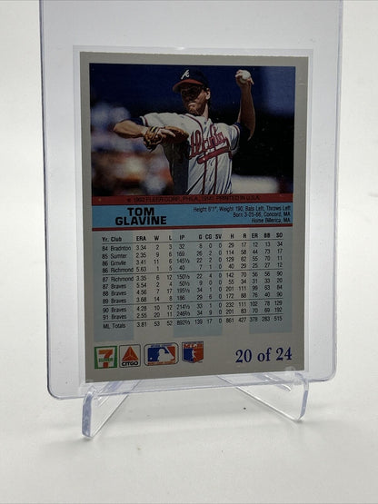 1992 Fleer The Performer Tom Glavine Baseball Card #20 Mint FREE SHIPPING